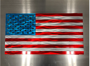 Aluminum Standard American Flag