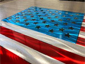 Aluminum Standard American Flag