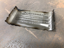 Second Amendment Scroll Metal Sign