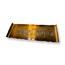 We The People Metal Wall Hanging