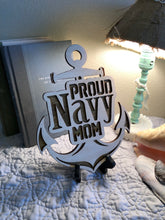 Proud Navy Mom Wall Hanging