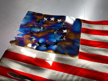 Betsy Ross American Flag with Heat Patina Star Field