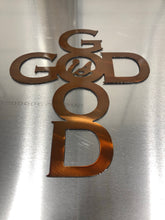 God Is Good Metal Home Decor