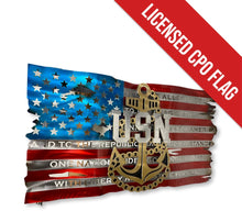 Officially Licensed Navy Chief American Flag, Navy Chief Gift