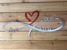 Infinite love, infinity heart, couple gifts, wedding gift ideas