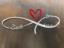 Infinite love, infinity heart, couple gifts, wedding gift ideas