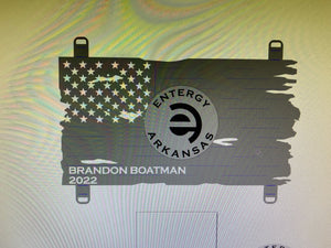 Entergy Personalized Company Flags - Arkansas