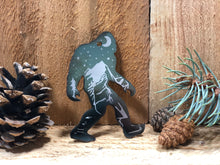 Sasquatch keychain, samsquanch, squatch Bigfoot, laser engraved