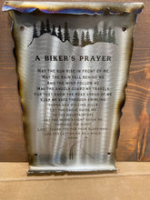 Bikers Prayer Scroll