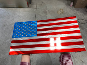 Aluminum Standard American Flag